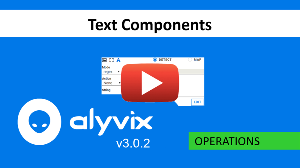 Text Components tutorial video, version 3.0.2