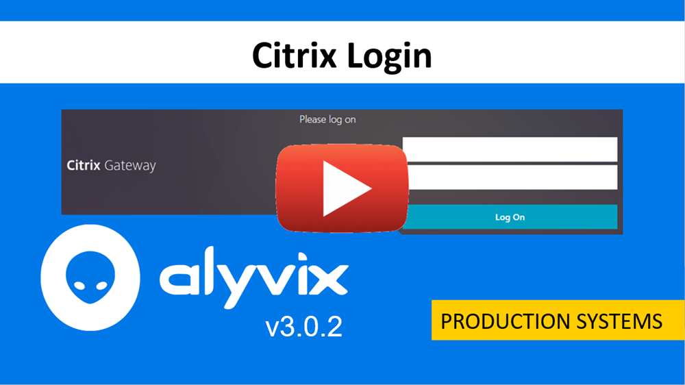 Citrix production tutorial video, version 3.0.2