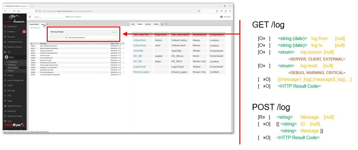 Logging API